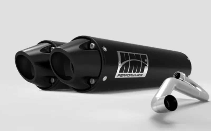 Hmf Polaris General Performance Series Dual Full Exhaust System 9