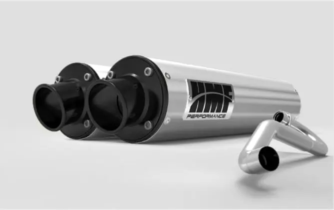 Hmf Polaris Rzr Xp 900 Performance Dual Full Exhaust System 11