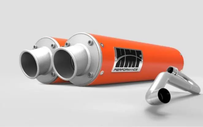 Hmf Polaris Rzr Xp 900 Performance Dual Full Exhaust System 13