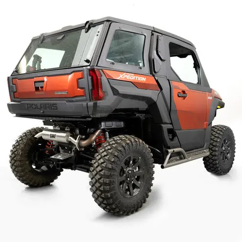 Hmf Polaris Xpedition Single Slip-On Exhaust 1