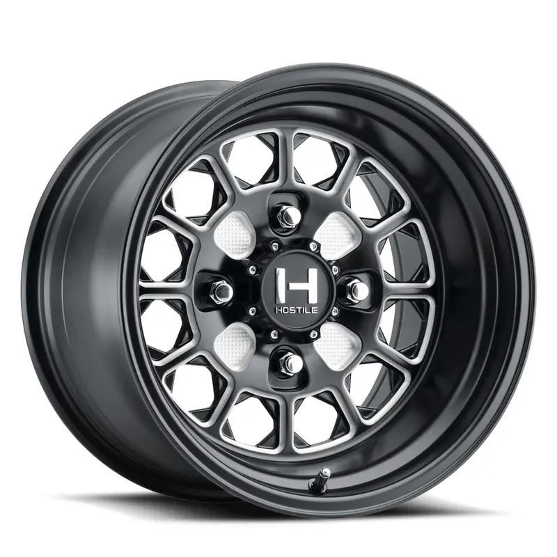 Hostile H125 Prismo Utv Wheel - Satin Black Milled 1