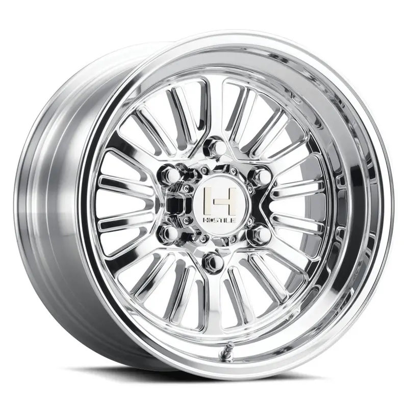 Hostile H127 Titan 6 Lug Utv Wheel - Polished 1