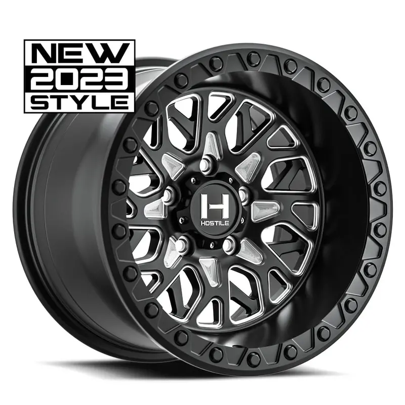 Hostile H133 Glamis 5 Lug Utv Wheel - Blade Cut 2