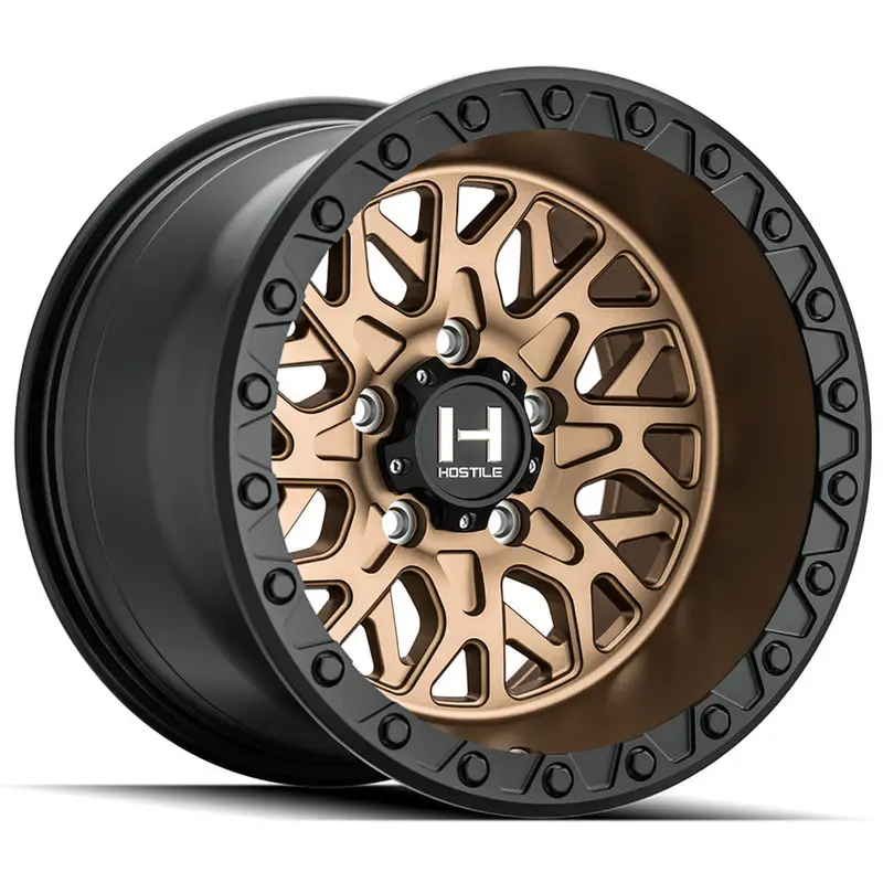 Hostile H133 Glamis 5 Lug Utv Wheel - Matte Bronze 1