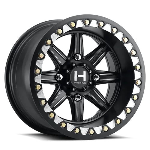 Hostile H309 Alpha Beadlock Wheel - Asphalt 1