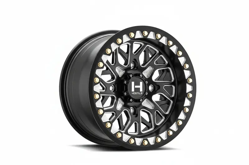 Hostile H333 Glamis Beadlock 5 Lug Wheel - Blade Cut 1