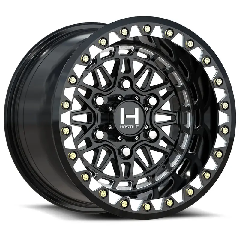 Hostile H350 Apex 6 Lug Beadlock Wheel - Blade Cut 1