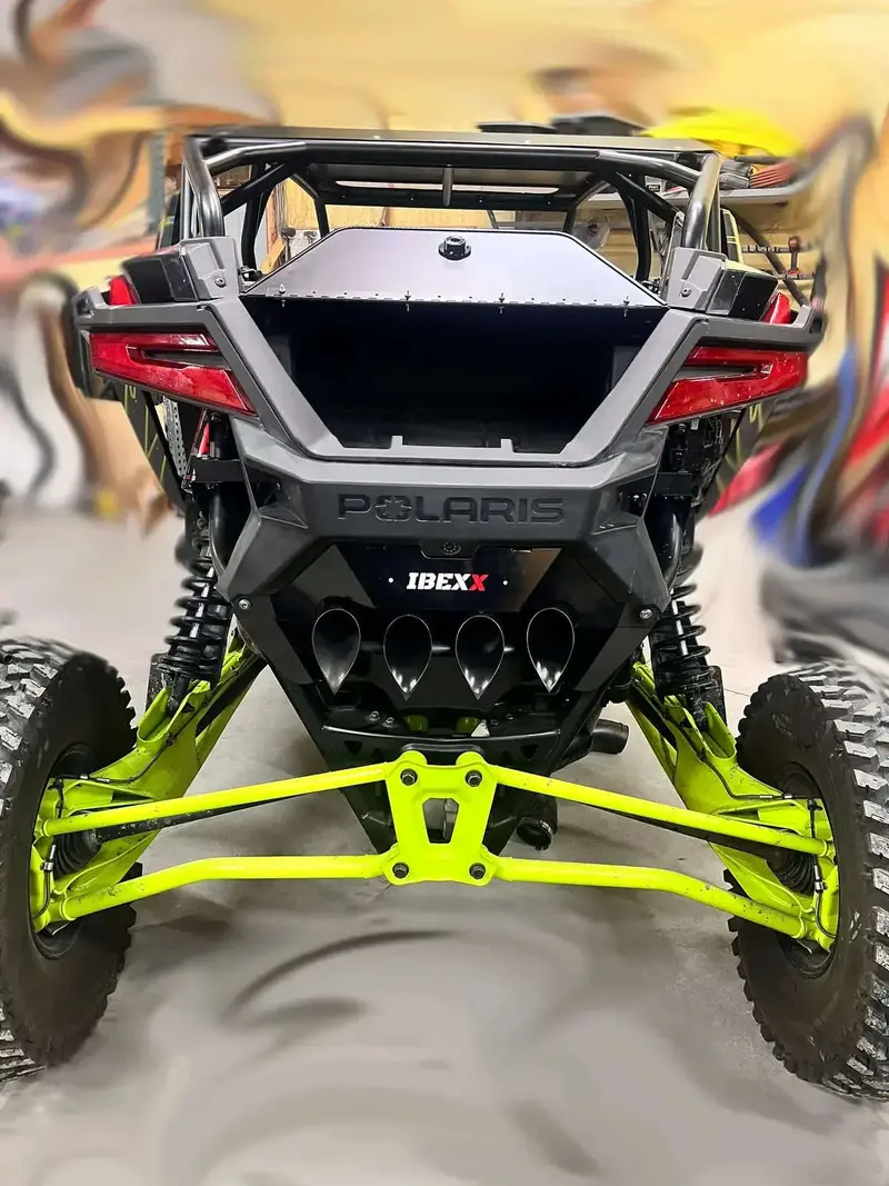 Ibexx Polaris Rzr Pro R Midnight Muffler 1