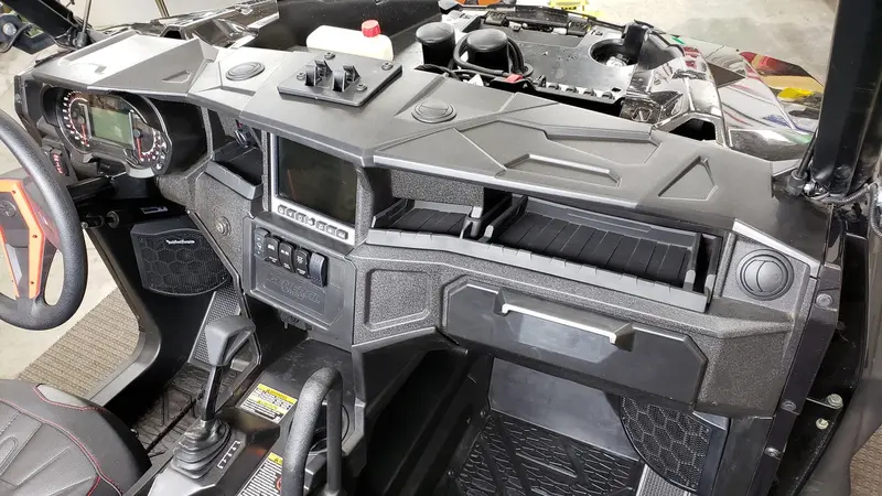 Ice Crusher Heaters '16-'25 Polaris General 1000 Rockford Fosgate Subwoofer And Defrost 2