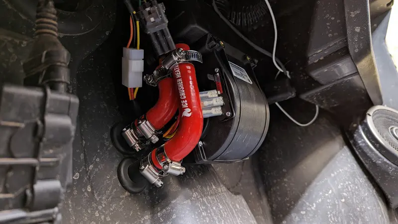 Ice Crusher Heaters '21-'24 Cfmoto Uforce 600 All Models Cab Heater With Defrost 1