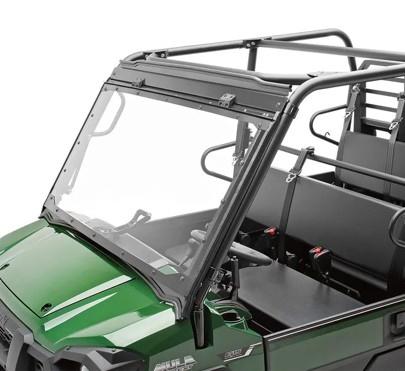 Kawasaki Mule Pro-Fxt 1000 Le Polycarbonate Flip-Up Windshield 1