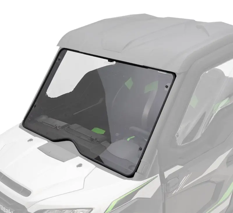 Kawasaki Ridge Kqr Polycarbonate Fixed Windshield 1