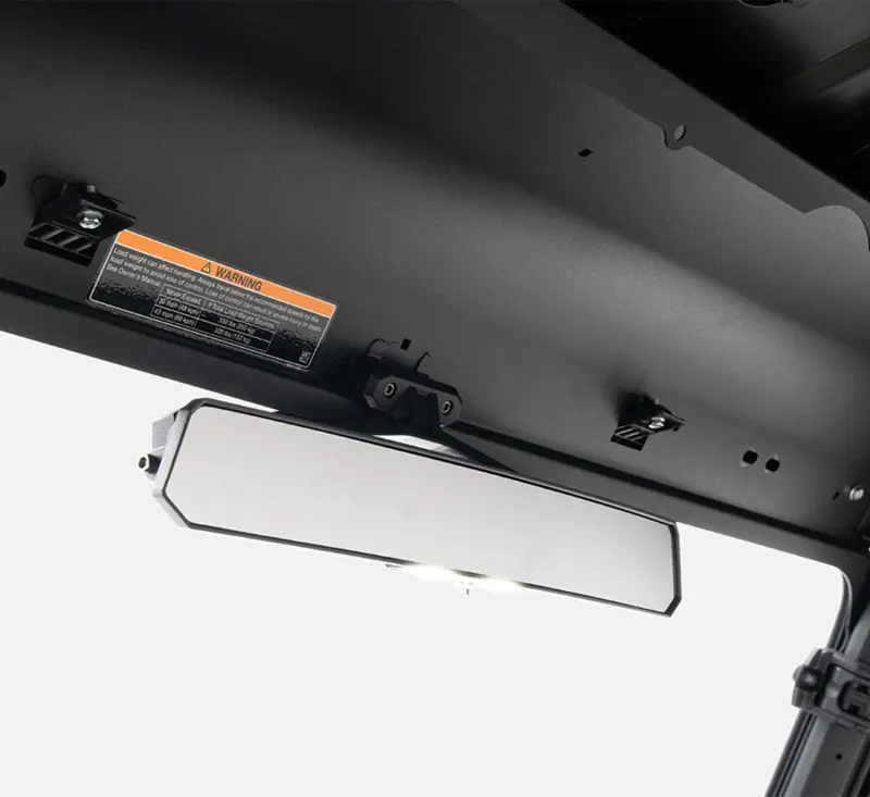 Kawasaki Ridge Lighted Wide Angle Rear View Mirror 2