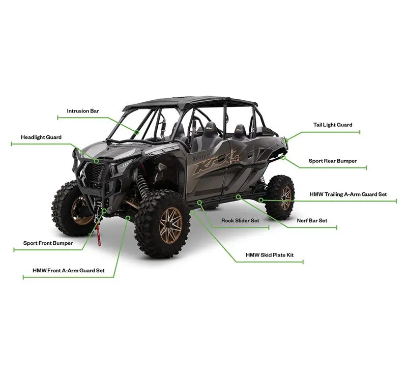 Kawasaki Teryx Krx 4 1000 Protection Package 2