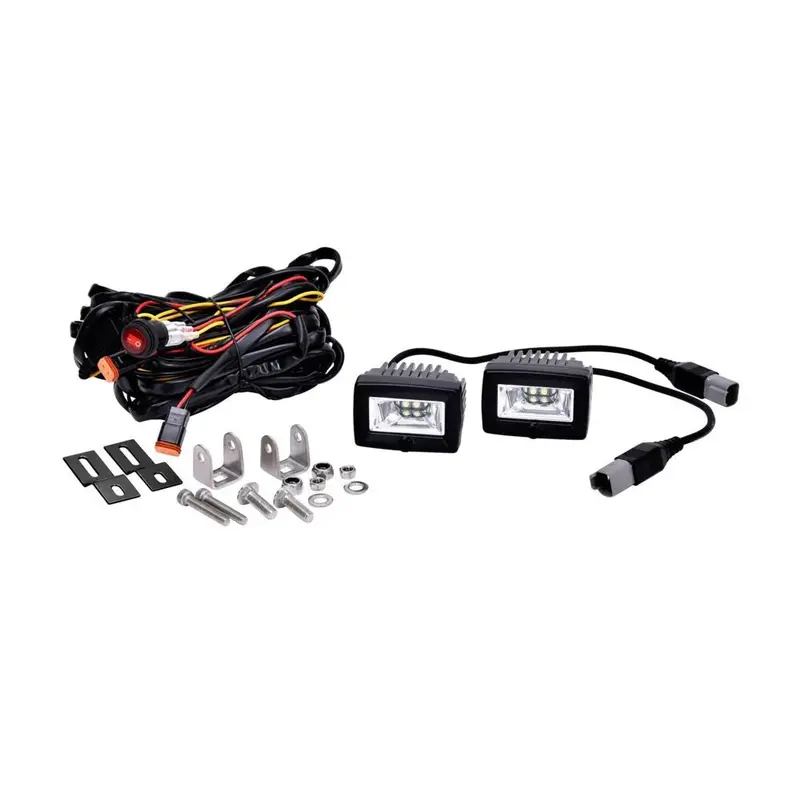 Kc Hilites 20W Flood Beam 2" C-Series C2  Led 2 Backup Light System 1