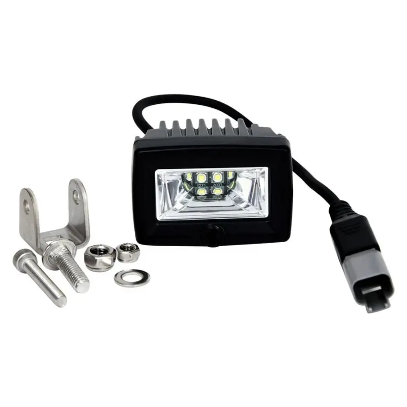 Kc Hilites 20W Flood Beam 2" C-Series C2 Single Led Light 1