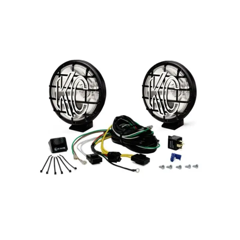 Kc Hilites 5" Apollo Pro Halogen Pack System - Pair 1