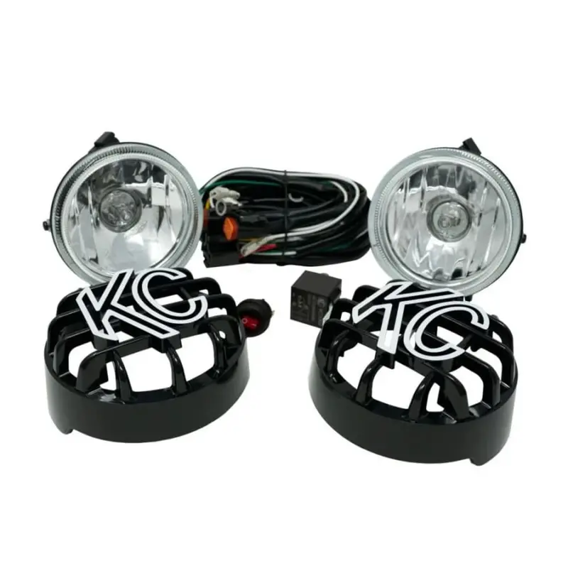 Kc Hilites 55W Spread Beam 4" Rally 400 Halogen 2 Light System 1