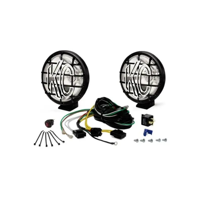 Kc Hilites 6" Apollo Pro Halogen Pack System - Pair 2