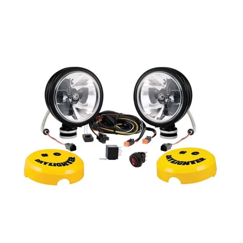 Kc Hilites 6" Daylighter With Gravity Led G6 Pair Pack System 1