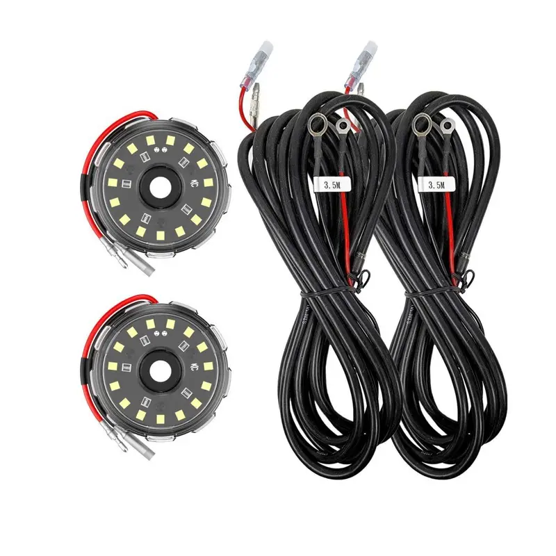 Kc Hilites Cyclone V2 Two Rock Light Kit - Clear 2