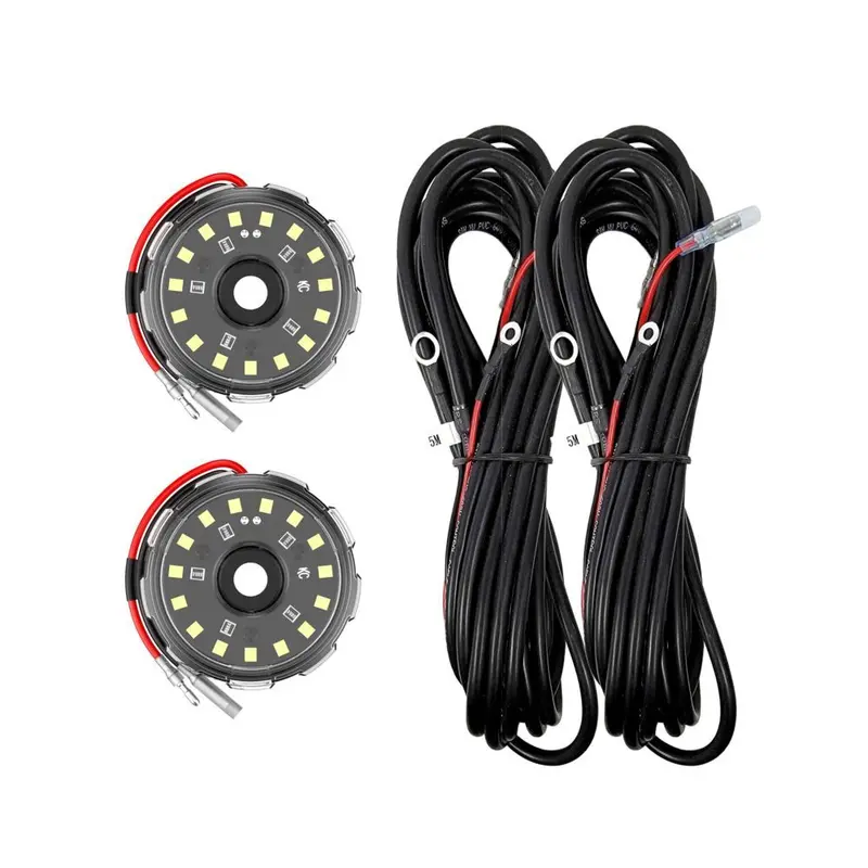 Kc Hilites Cyclone V2 Two Rock Light Kit - Clear 3