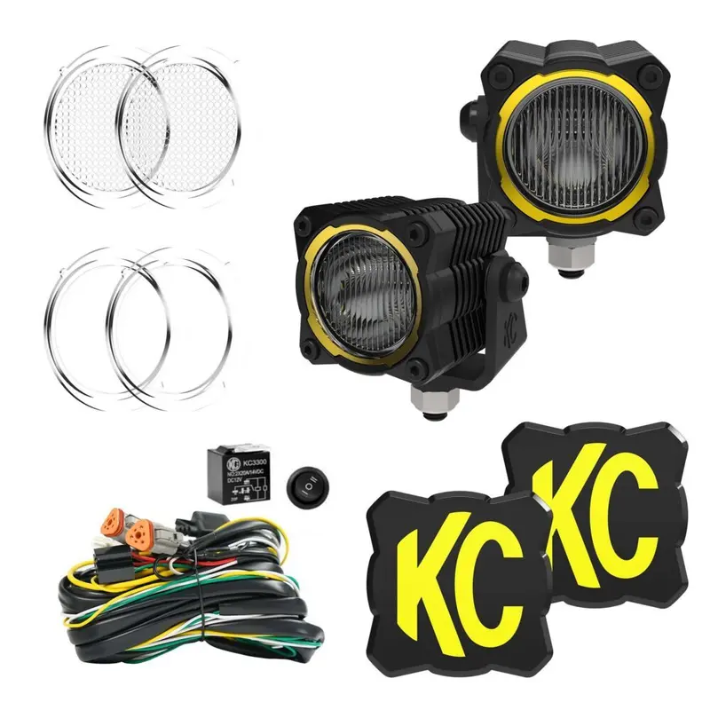 Kc Hilites Flex Era 1 Master 2 Led Light Pod Kit 1