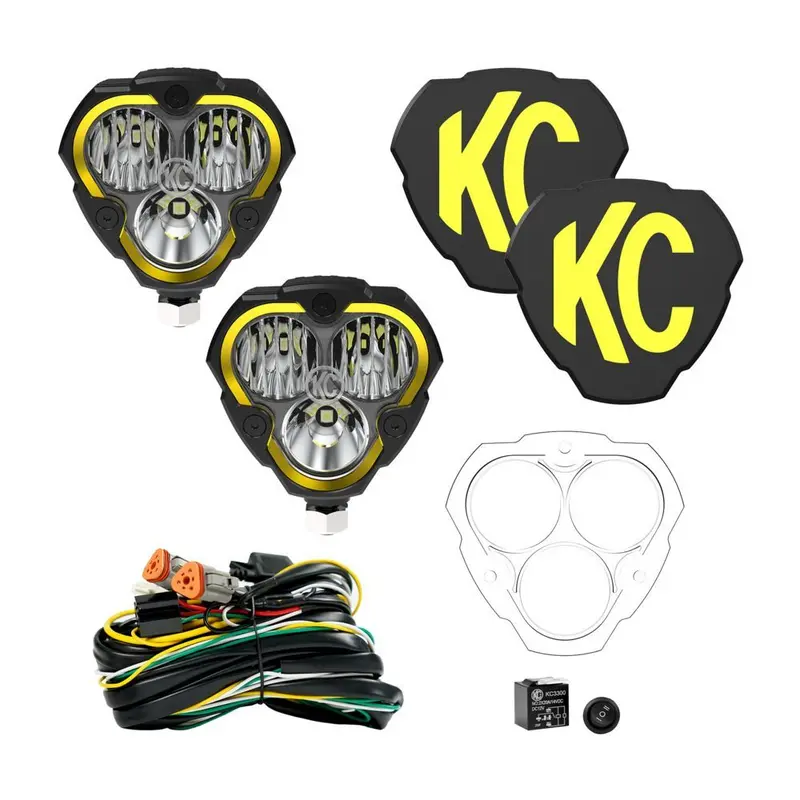 Kc Hilites Flex Era 3 - 2 Master Led Light Pod Kit 1
