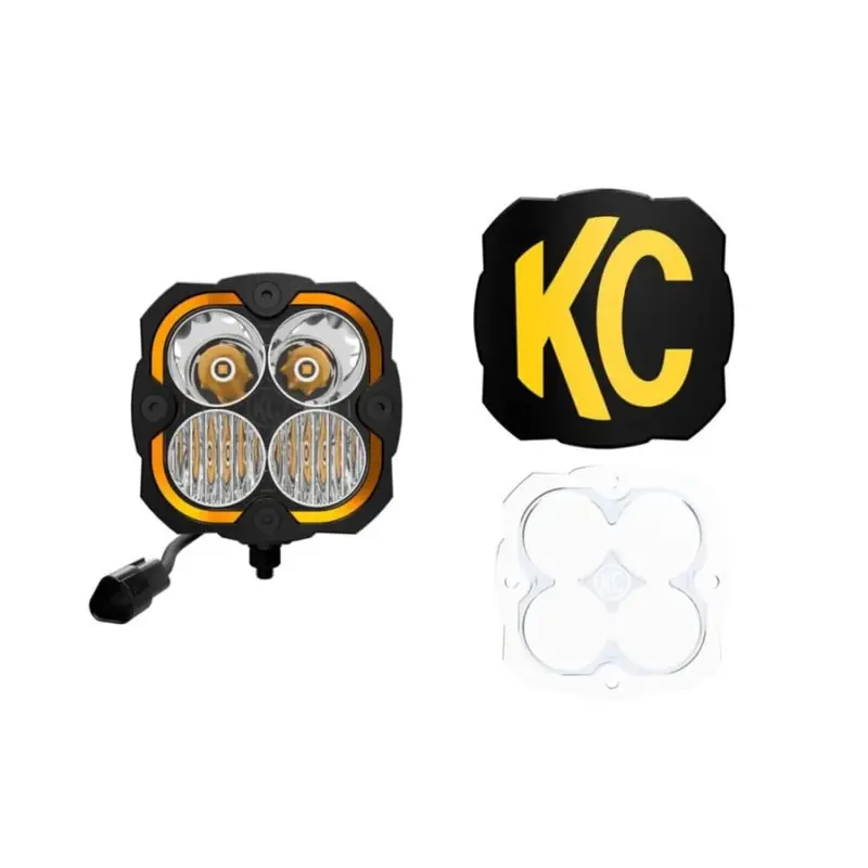 Kc Hilites Flex Era 4 Single Master Led Light Pod Kit 2