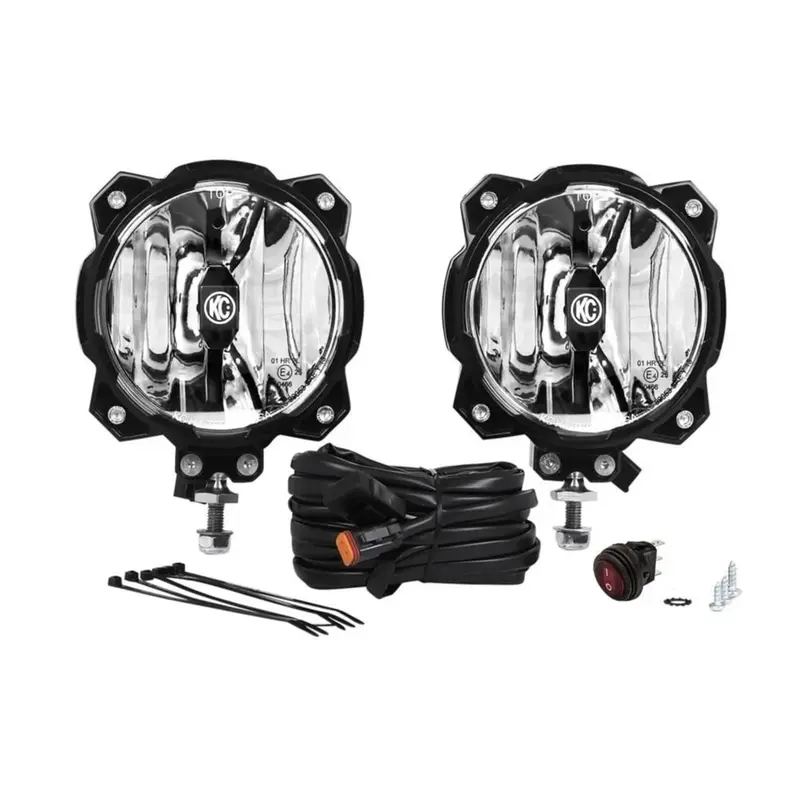 Kc Hilites Gravity Pro6 Led Single Pair Pack System 1