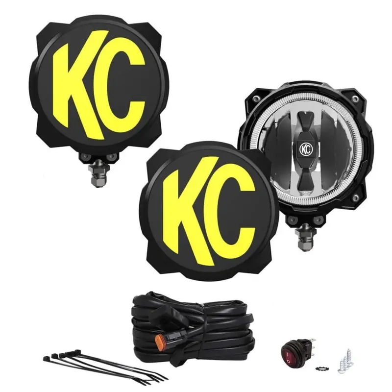 Kc Hilites Gravity Pro6 Led Single Pair Pack System 2