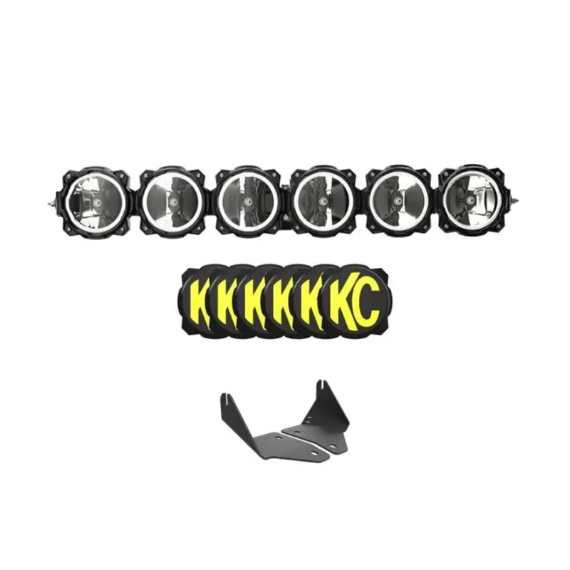Kc Hilites Polaris Rzr Turbo R 39" 120W Pro6 Led Combo Beam Light Bar 1