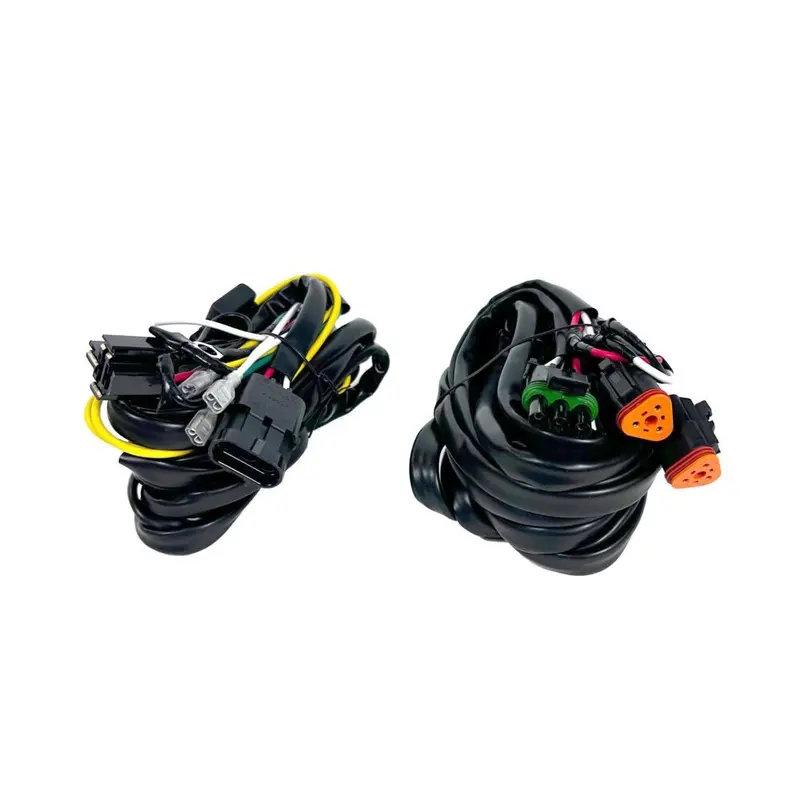 Kc Hilites Slimlite 8" Led Wiring Harness With Switch 1