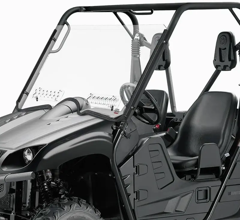 Kemimoto '04-'13 Yamaha Rhino 700 Full Windshield 1