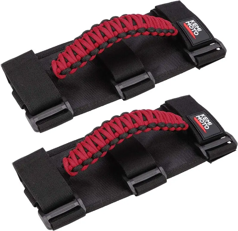 Kemimoto 1.5-2" Roll Bar Utv Universal Heavy Duty Grips & Grab Handle 2