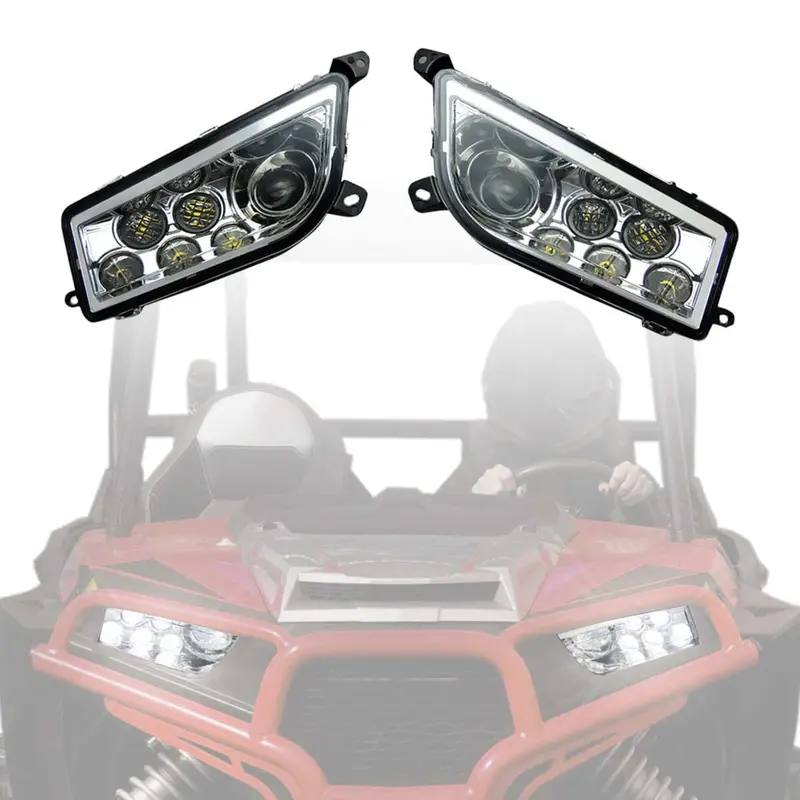 Kemimoto '14-'23 Polaris Rzr Xp 1000 30W Led Headlight 1