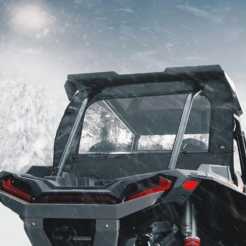Kemimoto '14-'23 Polaris Rzr Xp 1000 Soft Rear Windshield 1