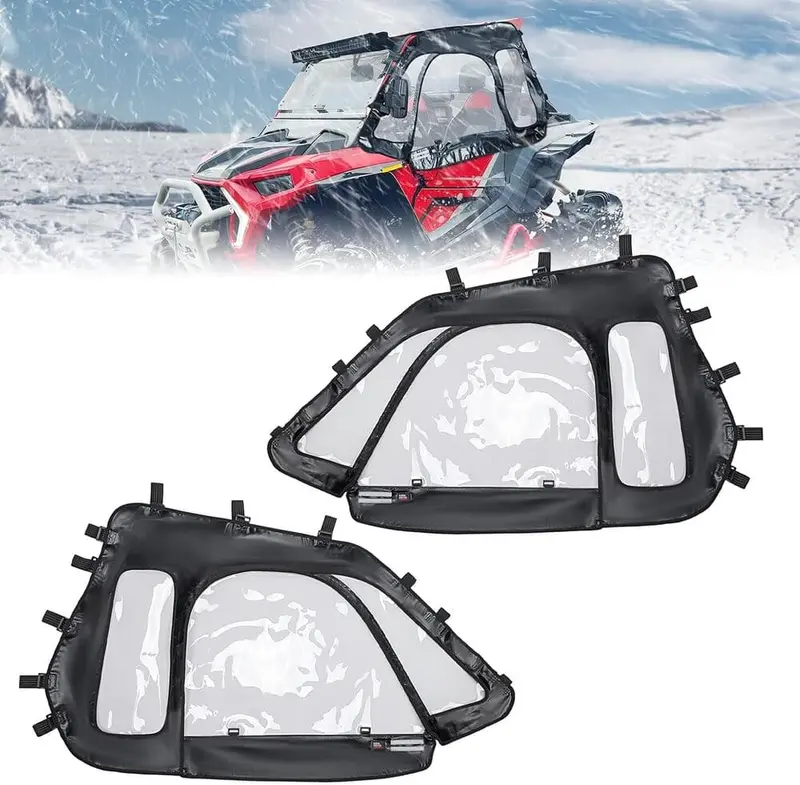 Kemimoto '14+ Polaris Rzr Xp 1000/ Turbo Upper Windows Soft Cab Enclosure 1