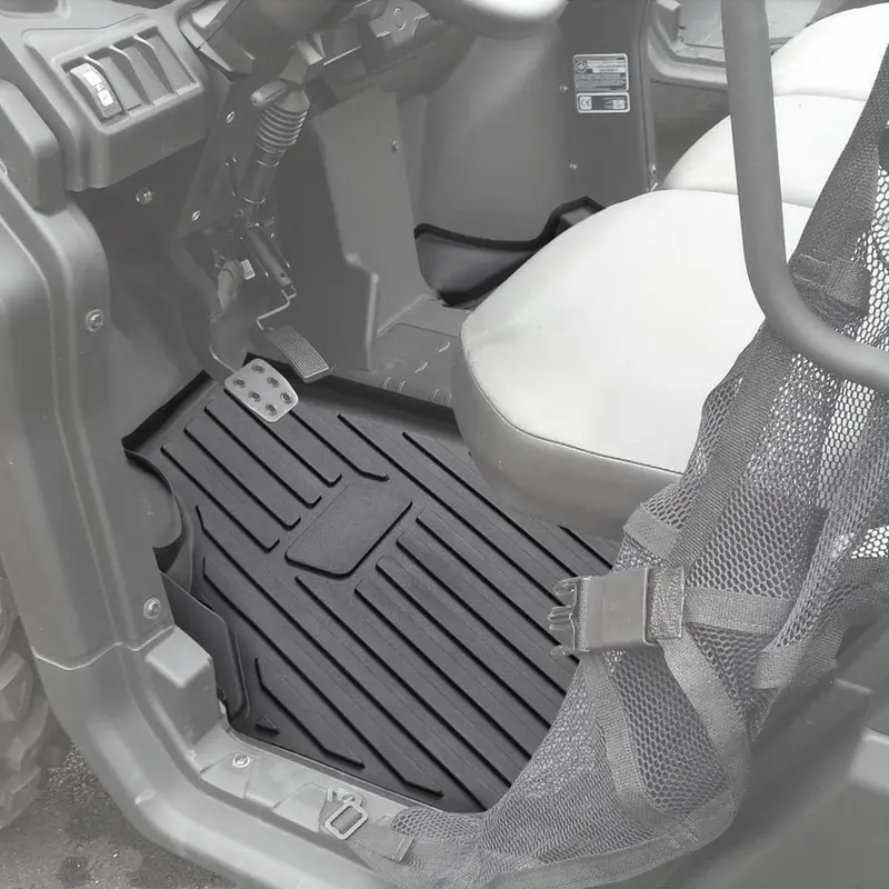 Kemimoto '16-'24 Can-Am Defender Tpe Floor Mats 2