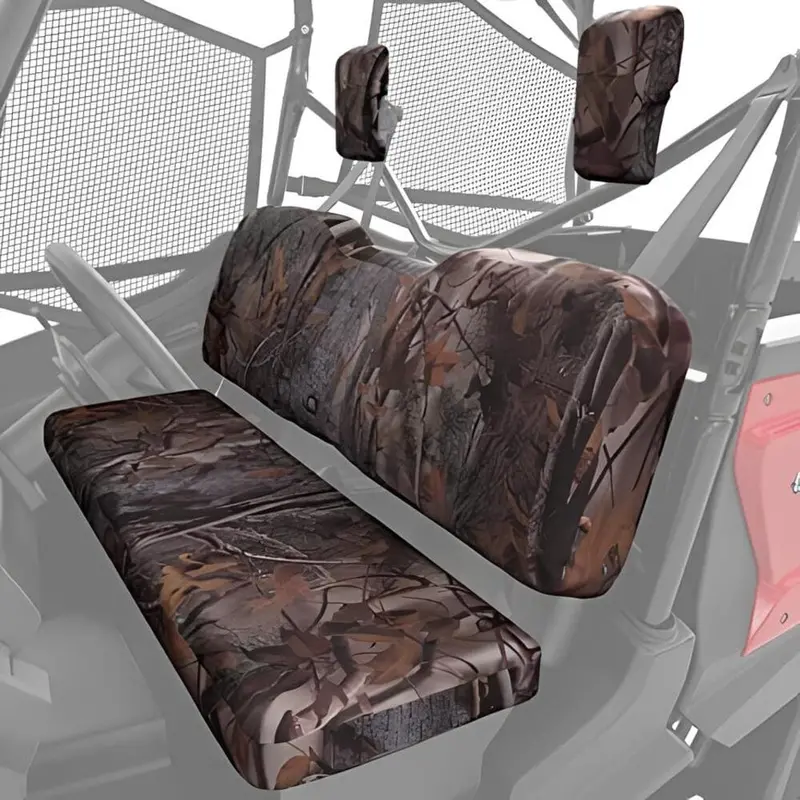 Kemimoto '16-'24 Honda Pioneer 1000-5 / 1000-6 Camo Front Seat Cover 1