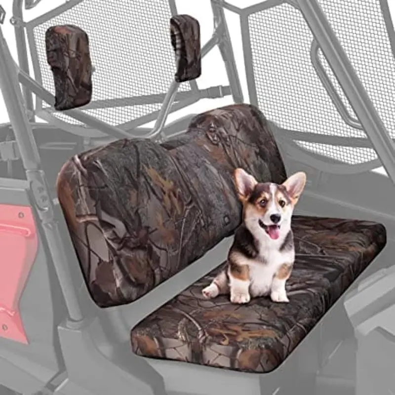 Kemimoto '16-'24 Honda Pioneer 1000-5 / 1000-6 Camo Front Seat Cover 2