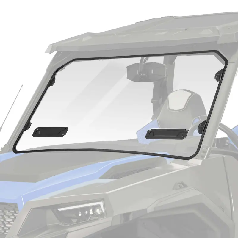 Kemimoto '16-'24 Polaris General Xp 1000 Vented Full Windshield 1