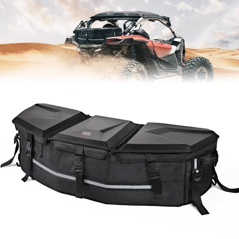 Kemimoto '17-'23 Can-Am Maverick X3 Center & Rear Storage Bag 2