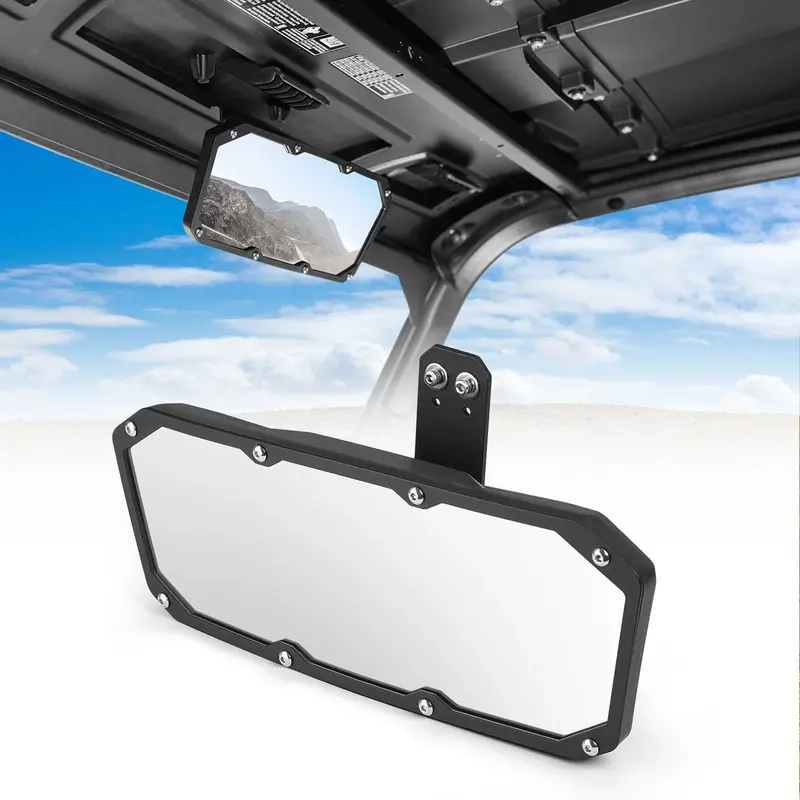 Kemimoto '17-'23 Polaris Ranger 500 Rear View Mirror 1