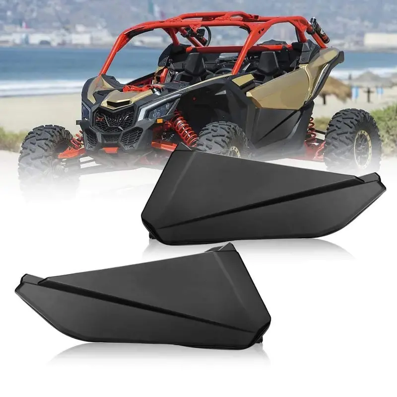 Kemimoto '17-'24 Can-Am Maverick X3 Front Lower Doors With Metal Frame 1