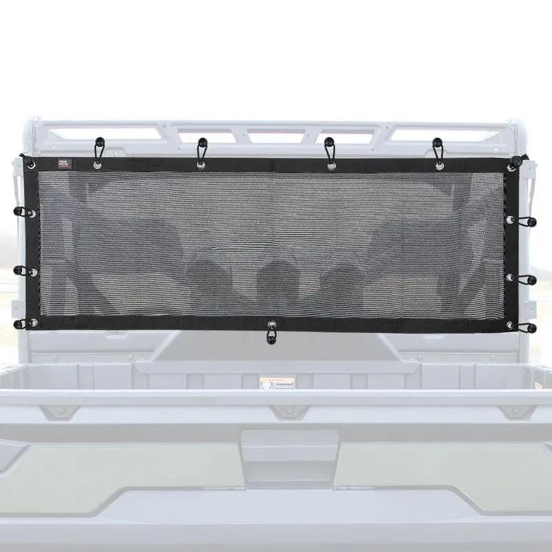 Kemimoto '17-'24 Polaris Ranger Xp 1000 Utv Soft Rear Window Net Mesh Sun Uv Protection 1