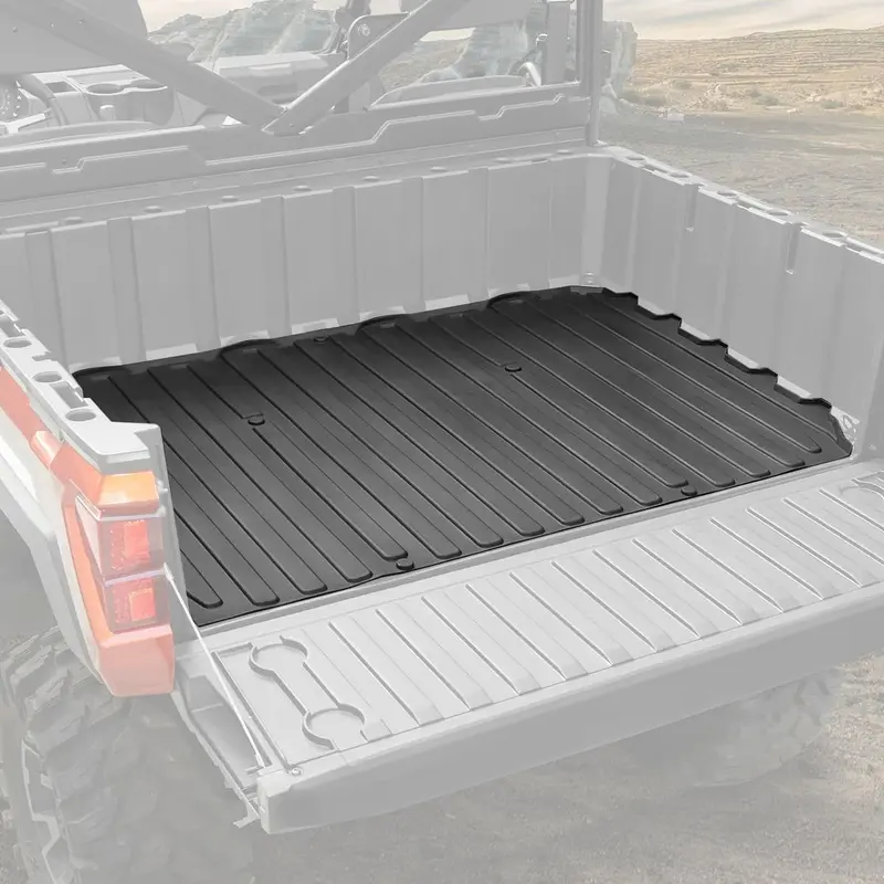 Kemimoto '18-'24 Polaris Ranger Crew Xp 1000 Bed Mat Cargo Liner 1