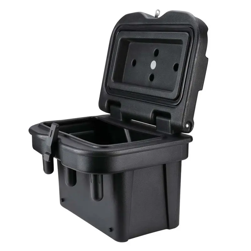 Kemimoto '18-'24 Polaris Ranger Xp 1000 Cargo Storage Device Bed Box & Tablet Holder 2