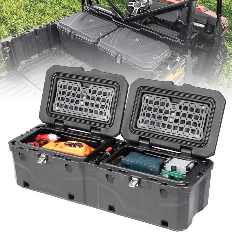 Kemimoto '18-'24 Polaris Ranger Xp 1000 Utv Bed Box -29 Gallon 1