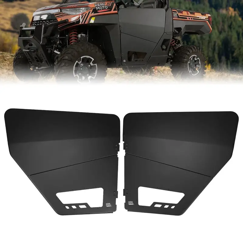 Kemimoto '18-'25 Polaris Ranger Xp 1000 Utv Aluminum Half Door 1